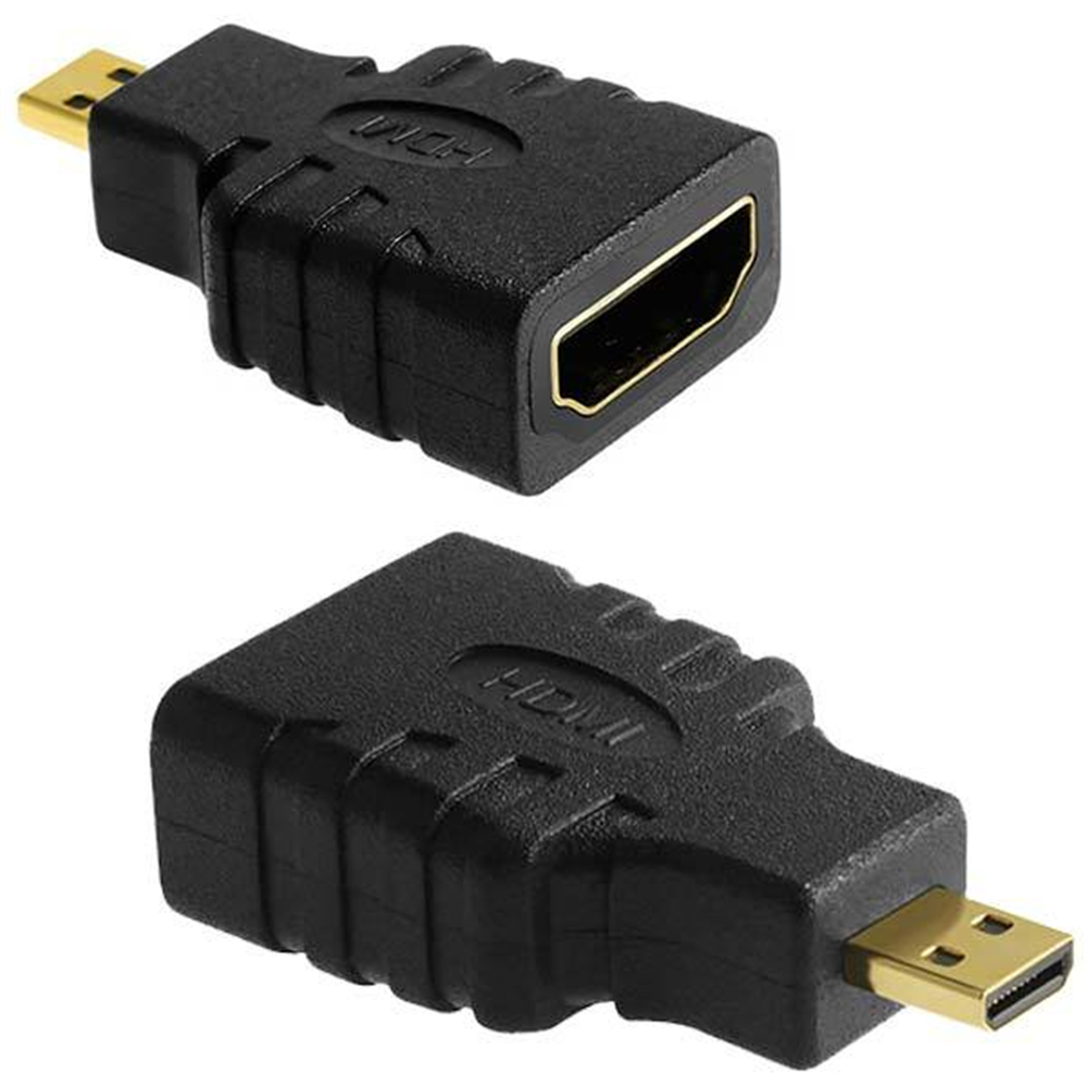 HDMI Dişi - Micro HDMI Erkek Çevirici Adaptör - Powermaster PM-31346