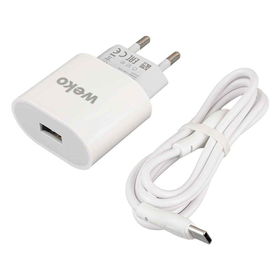 18W Hızlı Şarj Cihazı - 100cm Type-C USB Kablo (Model V33)