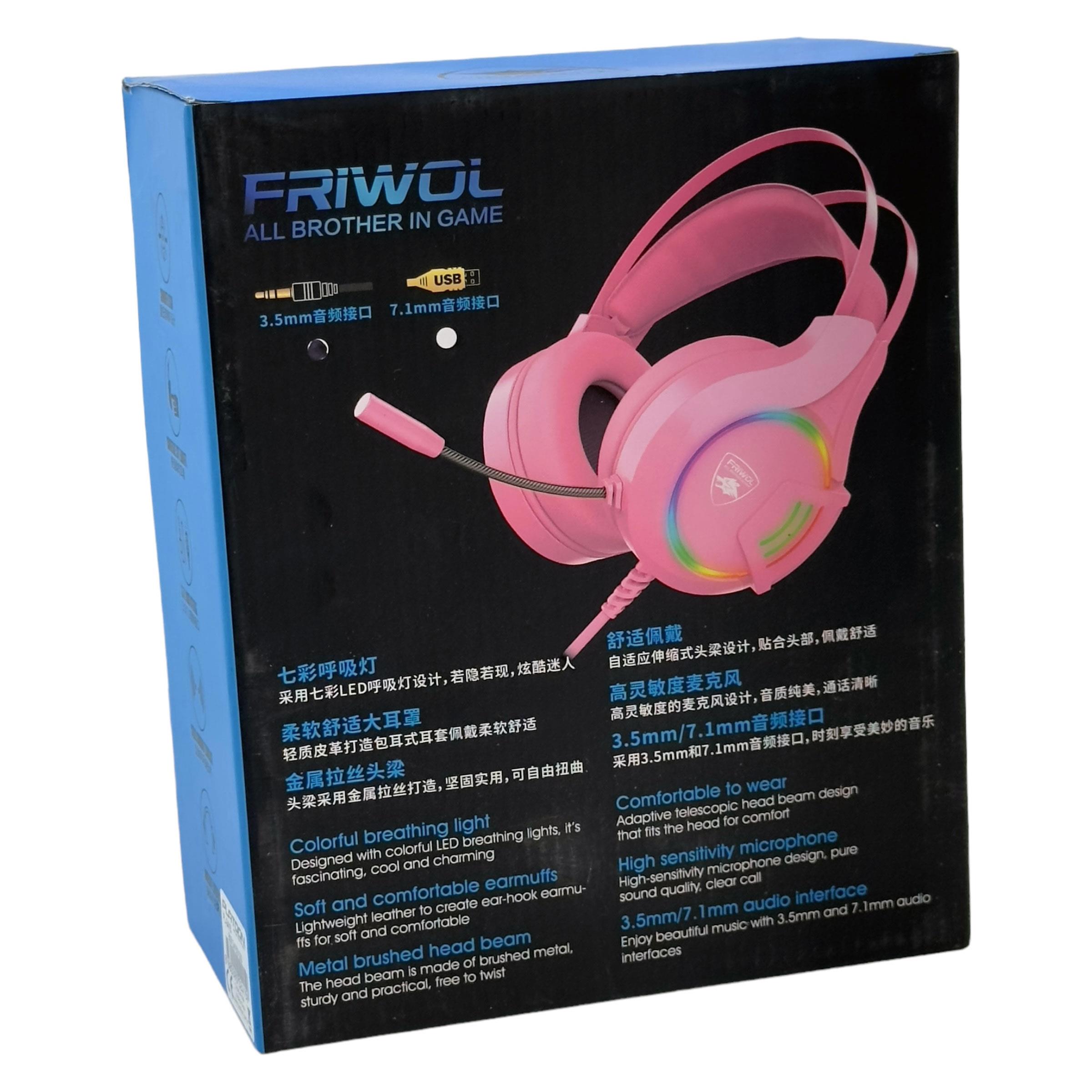Platoon PL-2415 USB Mikrofonlu Oyuncu Kulaklığı (FRIWOL X1)