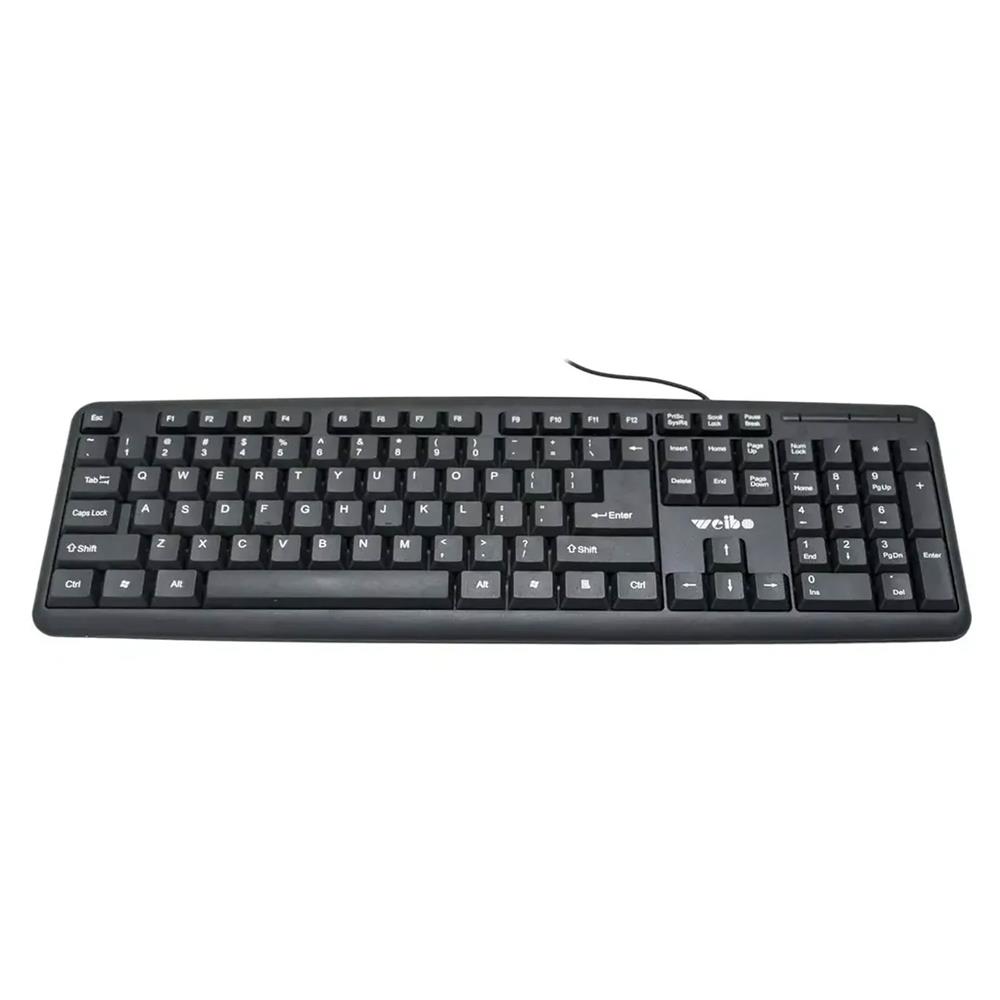 Weibo FC-530 Ofis Kablolu Klavye: Dayanıklı ve Kullanışlı