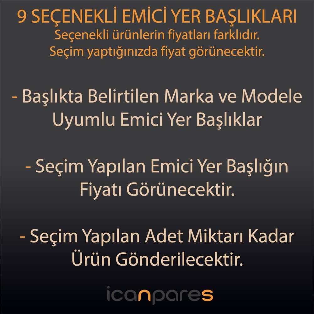 Arnica Tayfun Süpürge Emici Yer Başlığı
