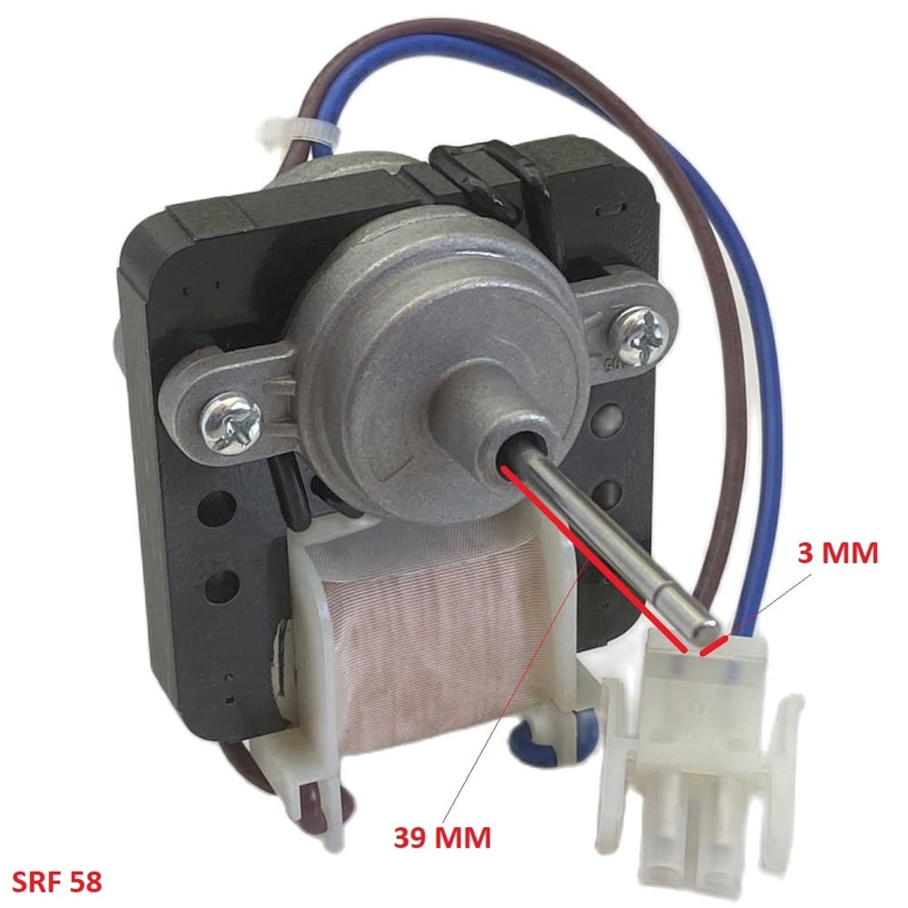 Arçelik AR5289NEB NoFrost Buzdolabı İnce Milli İç Evaporatör Fan Motoru SRF 58
