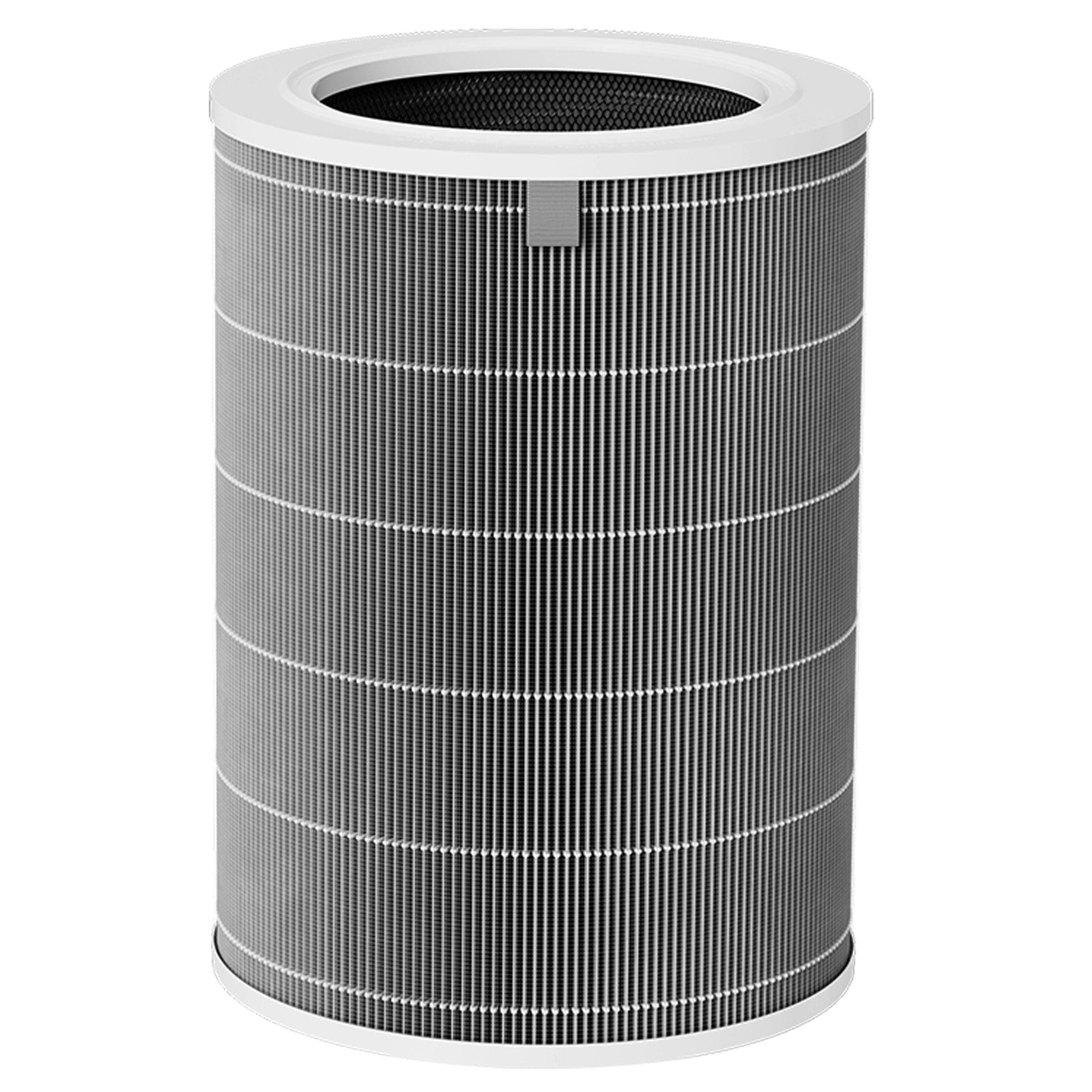 Xiaomi Mi Air Purifier 4 Hava Temizleyici ile Uyumlu Entegre Aktif Karbon Çekirdek Filtreli Anti Bakteriyel Silindirik HEPA Filtre
