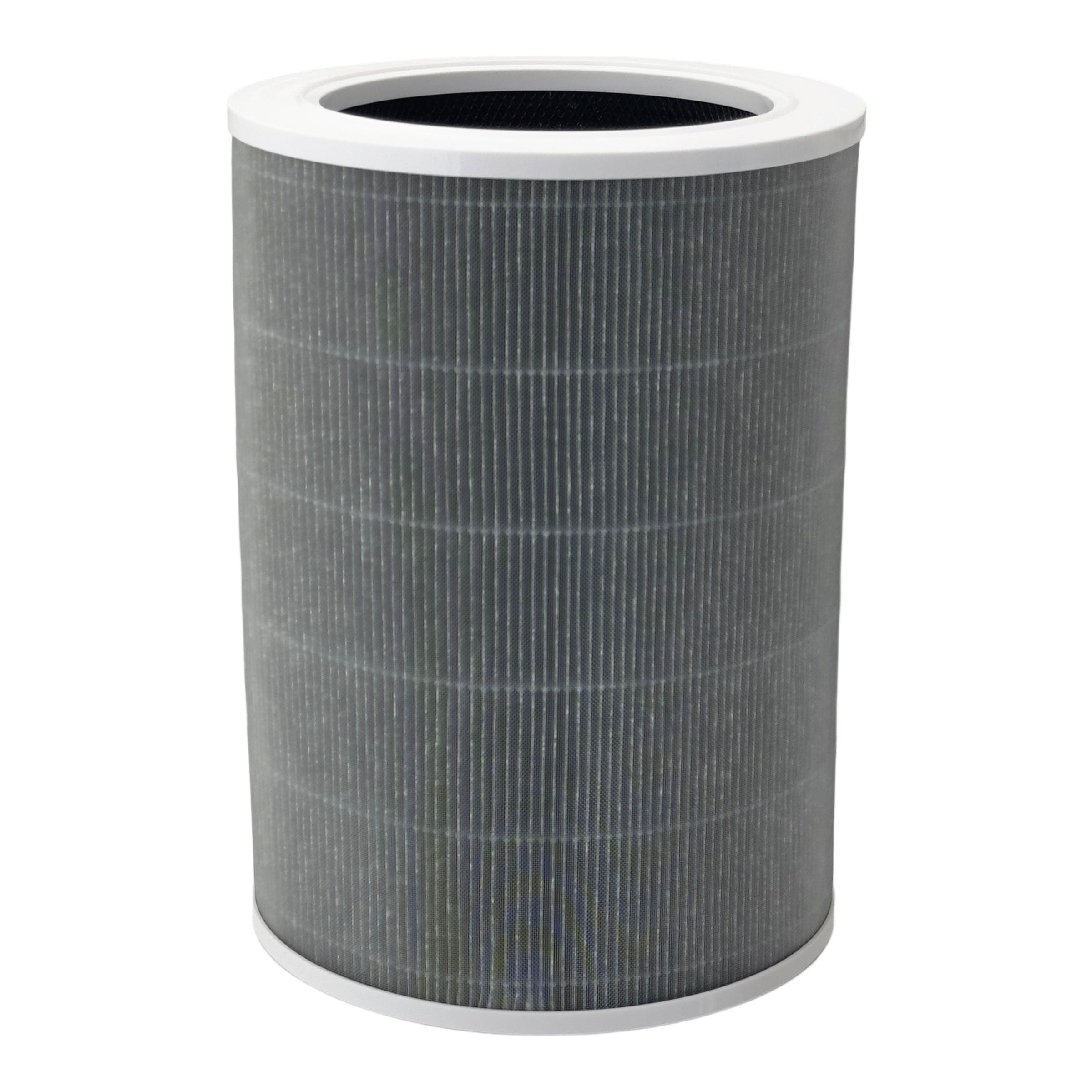 Xiaomi Mi Air Purifier 4 Hava Temizleyici ile Uyumlu Entegre Aktif Karbon Çekirdek Filtreli Anti Bakteriyel Silindirik HEPA Filtre
