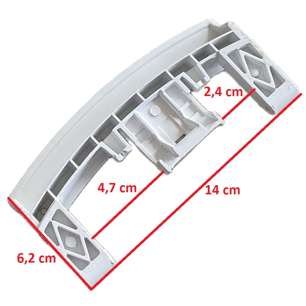 Bellavita LF1209BVT 665761 Çamaşır Makinesi Kapak Mandalı Tutamağı BEYAZ