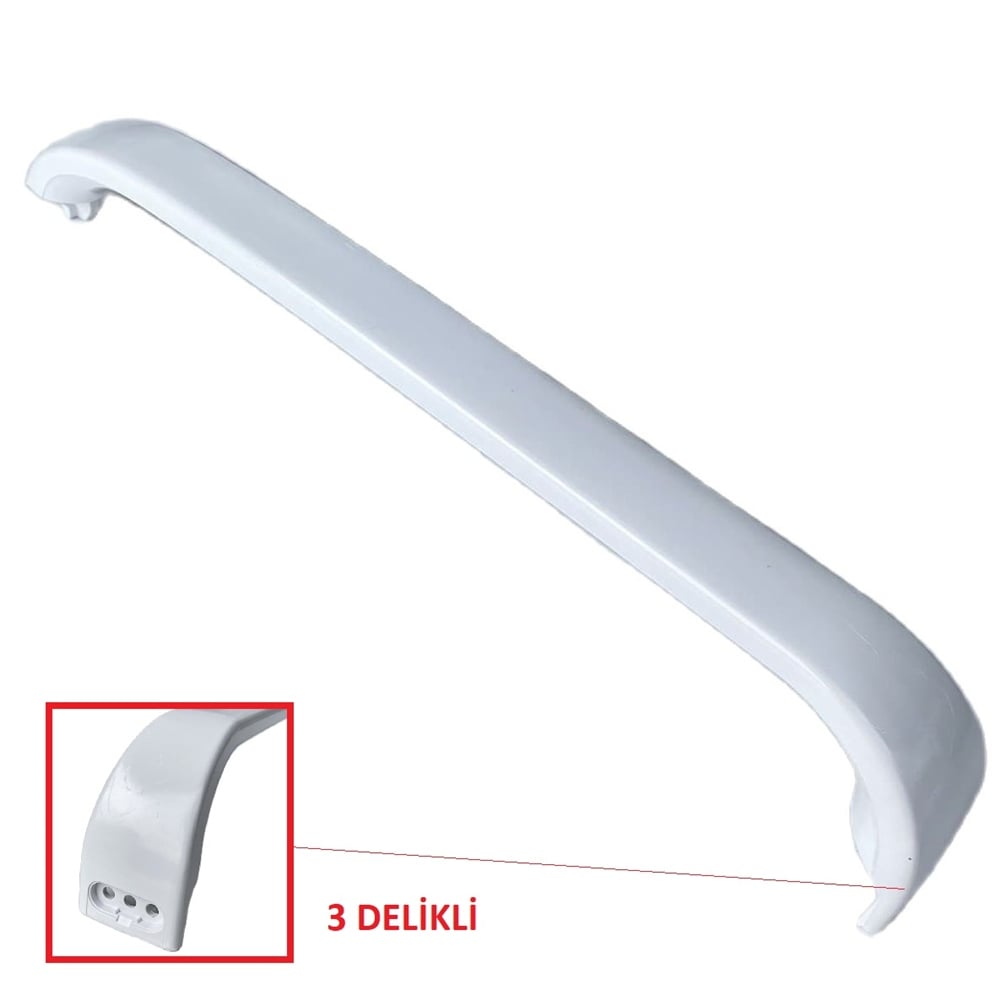 Bosch Buzdolabı Kapı Kolu 3 DELİKLİ UZUN 36,5 CM Beyaz