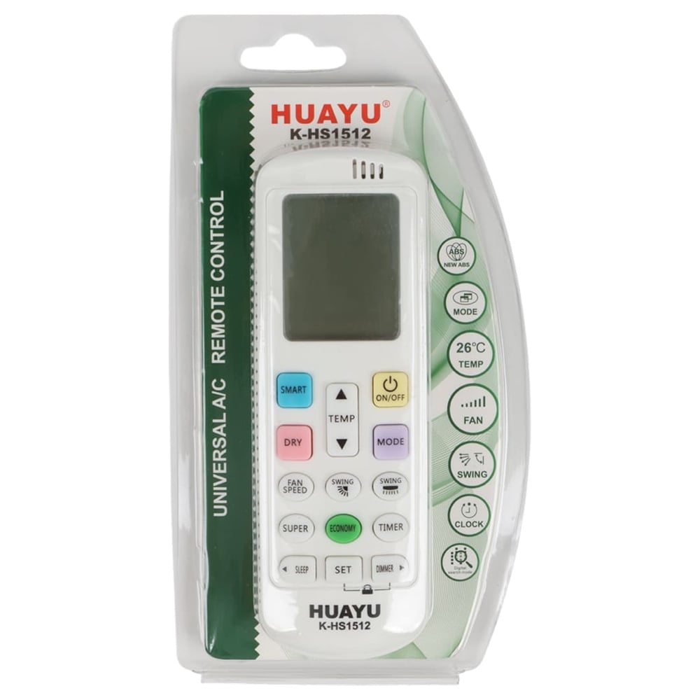 Hisense Uyumlu K-HS1512 Universal Akıllı Klima Kumandası
