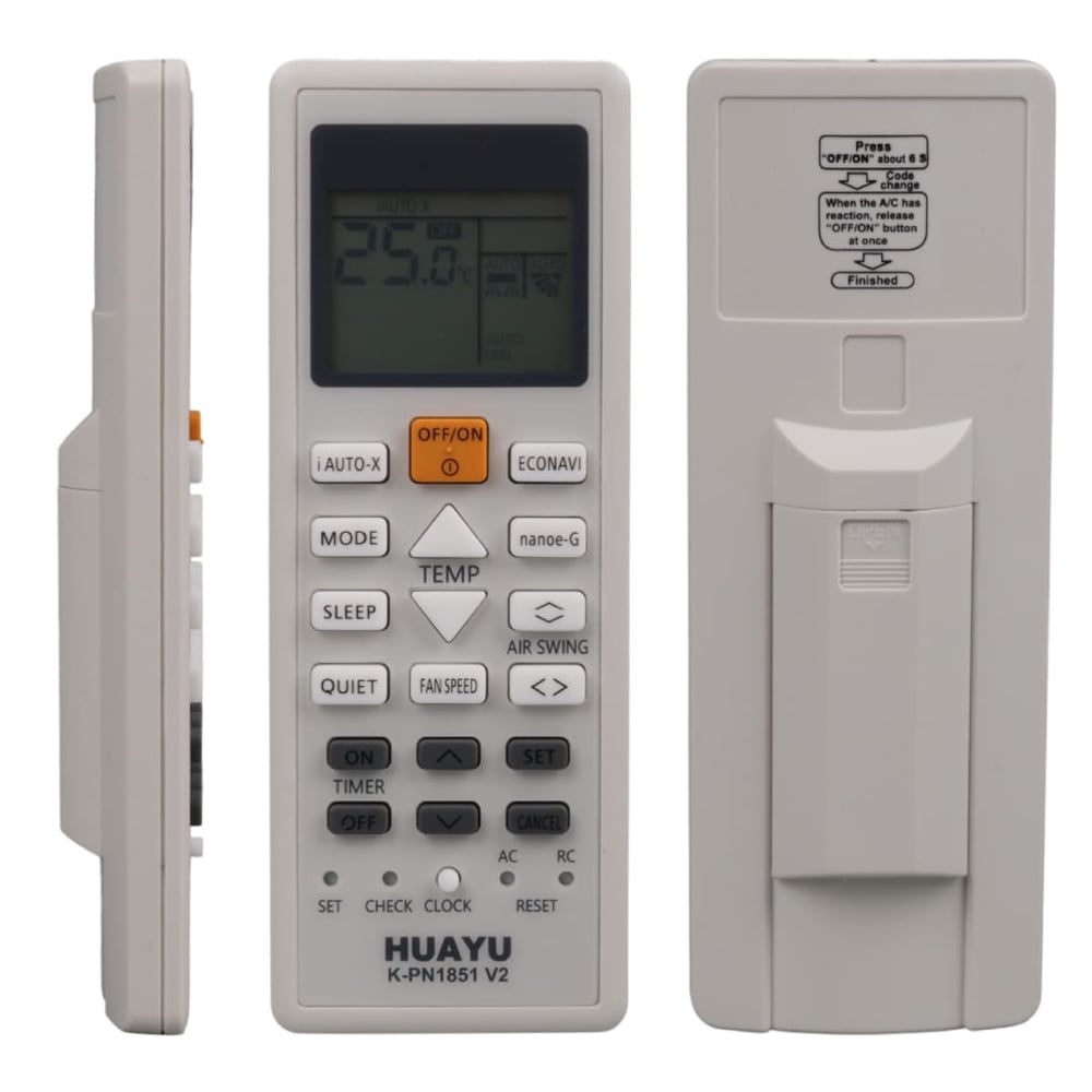 Panasonic Uyumlu K-PN1851 V2 Universal Akıllı Klima Kumandası