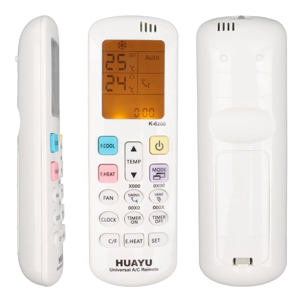 Universal Klima Kumandası K-6200 - Tüm Markalarla Uyumlu Akıllı Kumanda