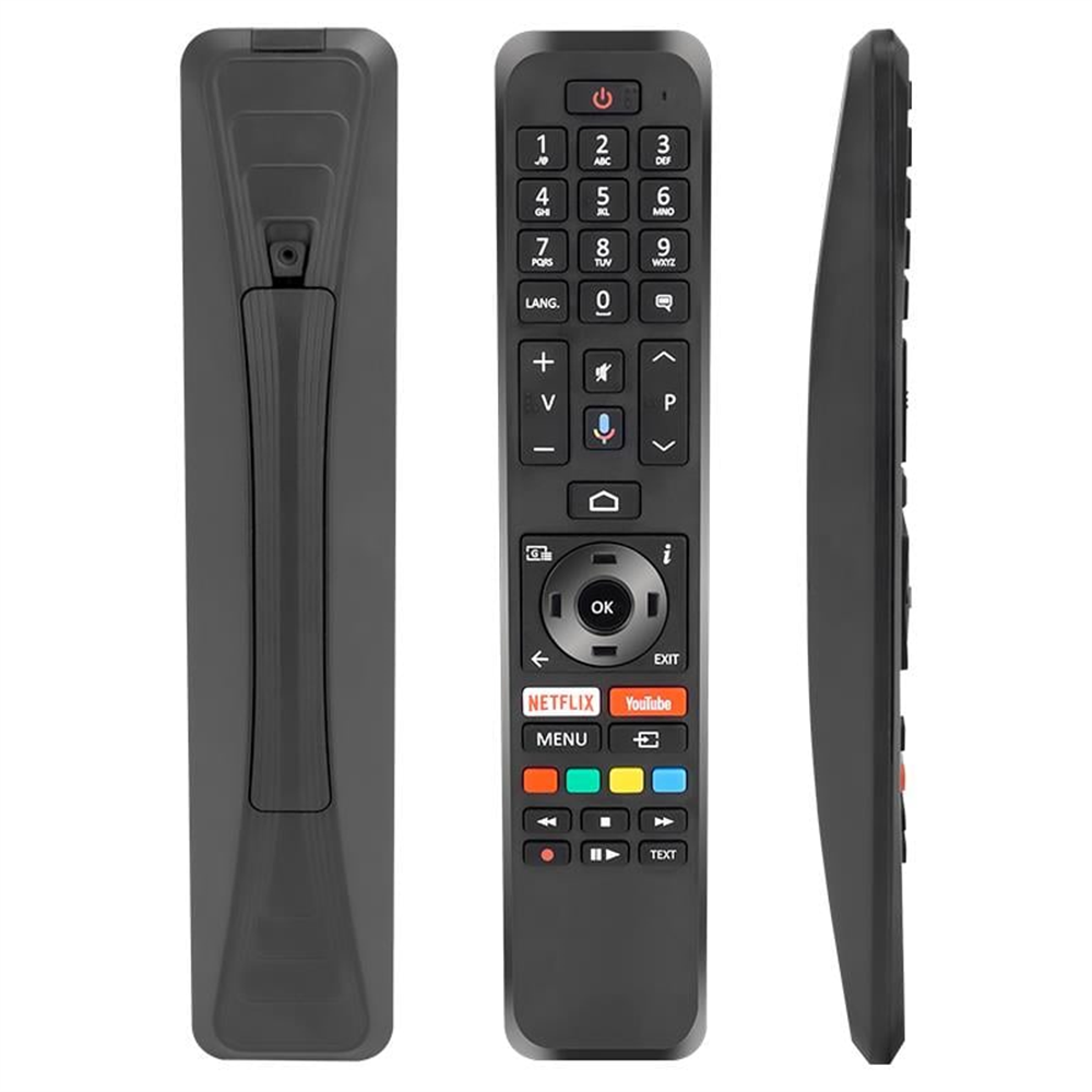 Vestel Uyumlu 30107407 RC43160N Netflix Youtube Mikrofon Tuşlu Sesli Komutlu Lcd-Led Tv Kumandası