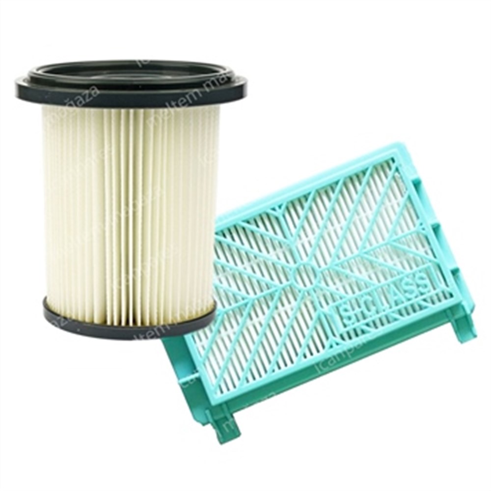 Philips FC 8732 Süpürge Silindir Filtre Hepa Filtresi Bakım Seti