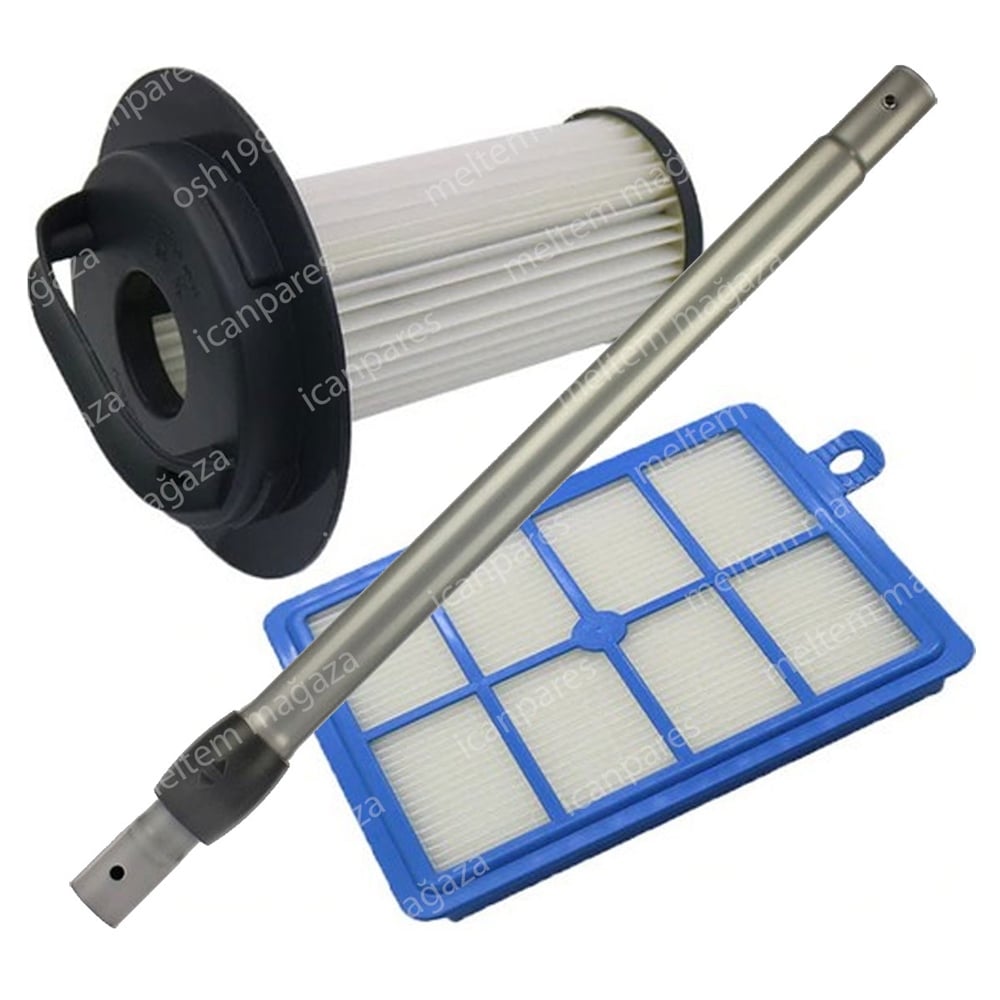 Philips FC 9215 Süpürge Borusu Silindir Filtre Hepa Filtresi