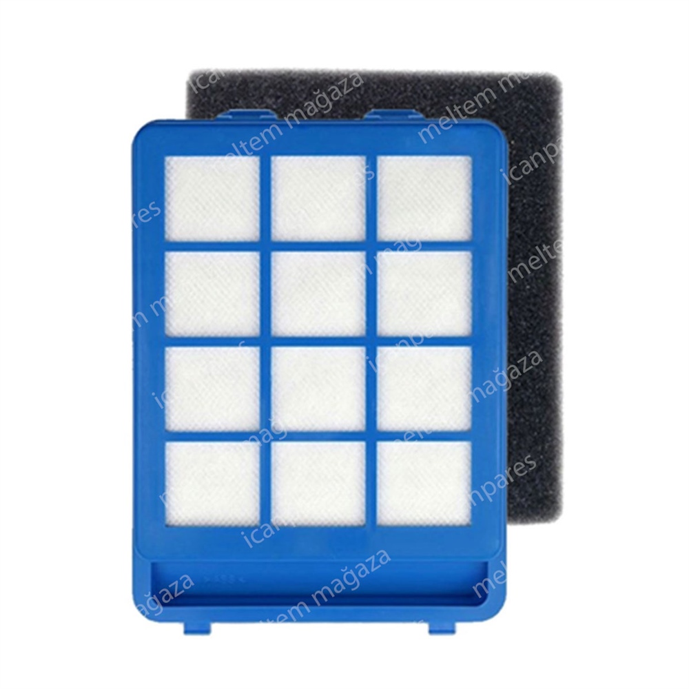 Philips XB 9185 Marathon Ultimate Süpürge Ön ve Hepa Filtre