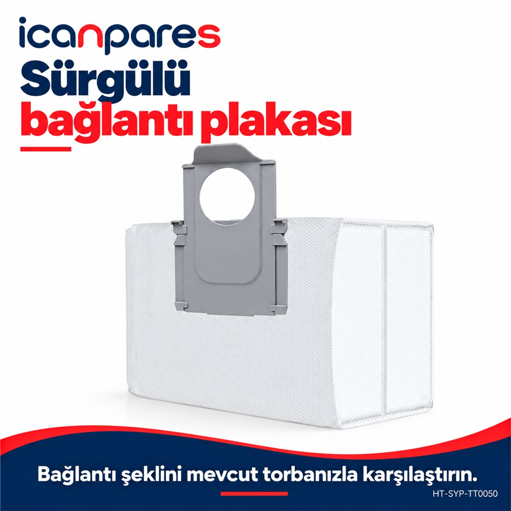 Roborock Uyumlu Q10V Robot Süpürge Toz Torbası