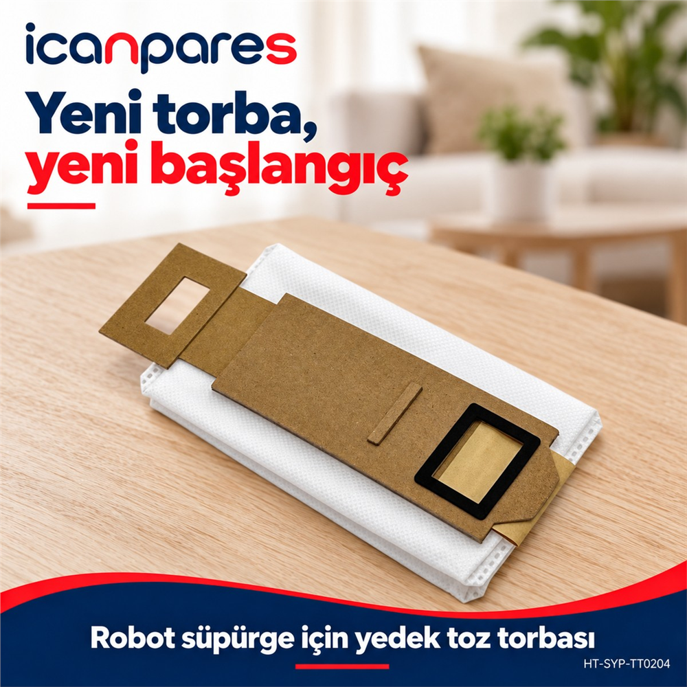 Roborock Uyumlu S75 Robot Süpürge Toz Torbası
