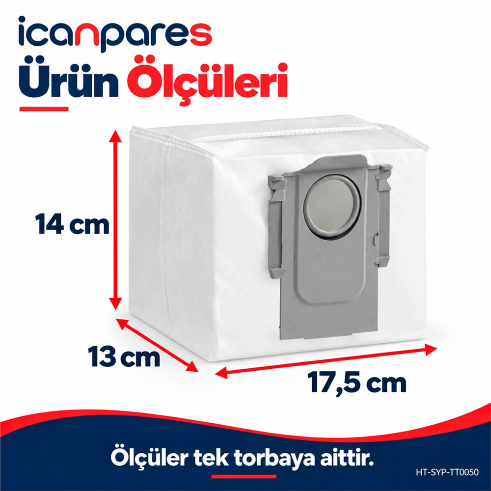 Roborock Uyumlu Q8 Robot Süpürge Toz Torbası