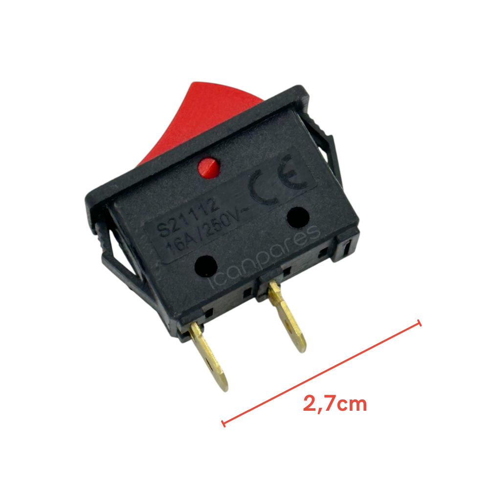 Açma Kapama Tekli Işıksız Anahtar (16A - 250V)