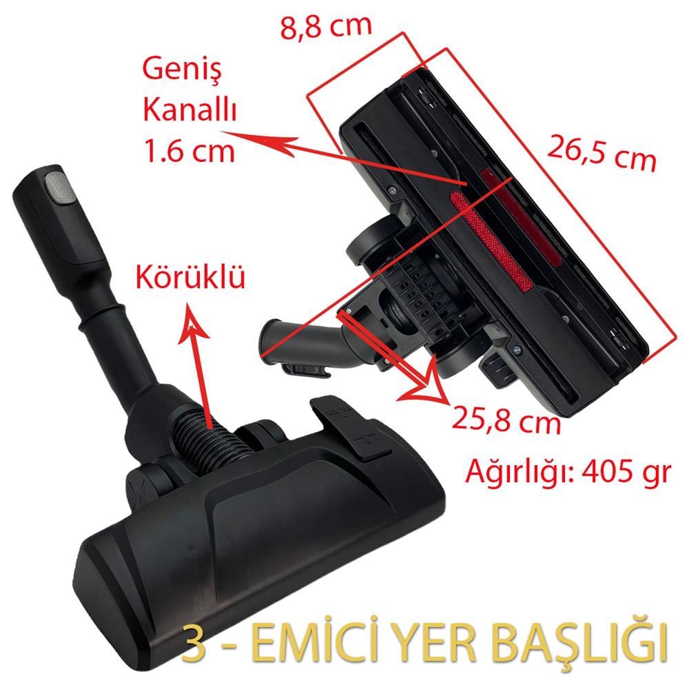 Electrolux PC91-8STMT Pure C9 Süpürge Emici Yer Başlığı
