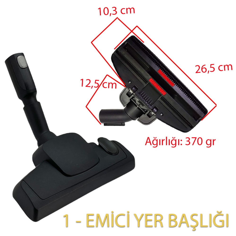 Electrolux Ultra Silencer ZUSDELUX58 Süpürge Emici Yer Başlığı