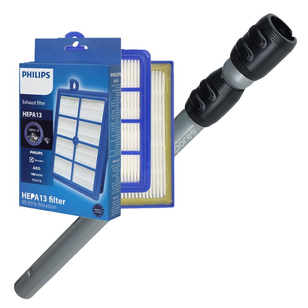 Philips Uyumlu XB 9155 Marathon Ultimate Çelik Boru Kutulu Hepa Filtre