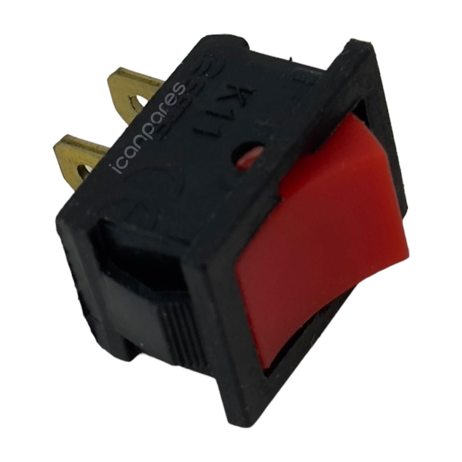 Işıksız Anahtar Küçük 2cm - Elektrik ve Elektronik Cihazlar İçin Açma/Kapama Düğmesi