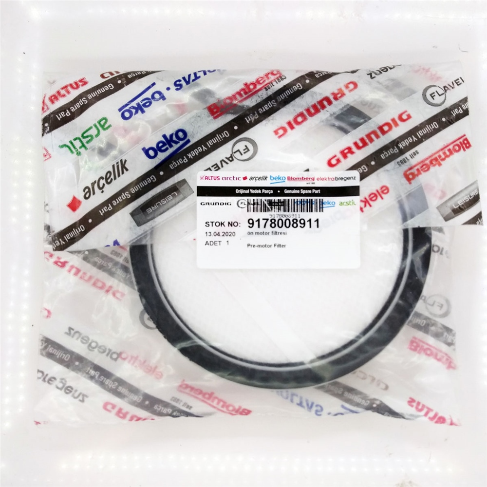 Arçelik S 7540 Süpürge Orijinal Motor Koruma Sünger Filtresi