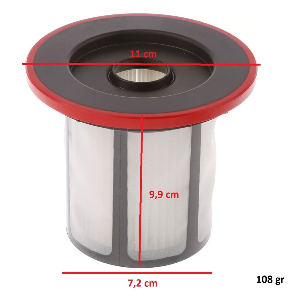 Bosch Uyumlu BCS61113 Şarjlı Süpürge Orijinal Silindir Filtre
