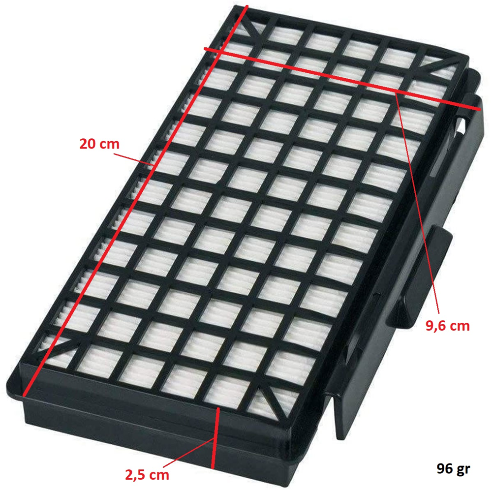 Bosch Uyumlu BGL8SIL4 Süpürge Hepa Filtresi