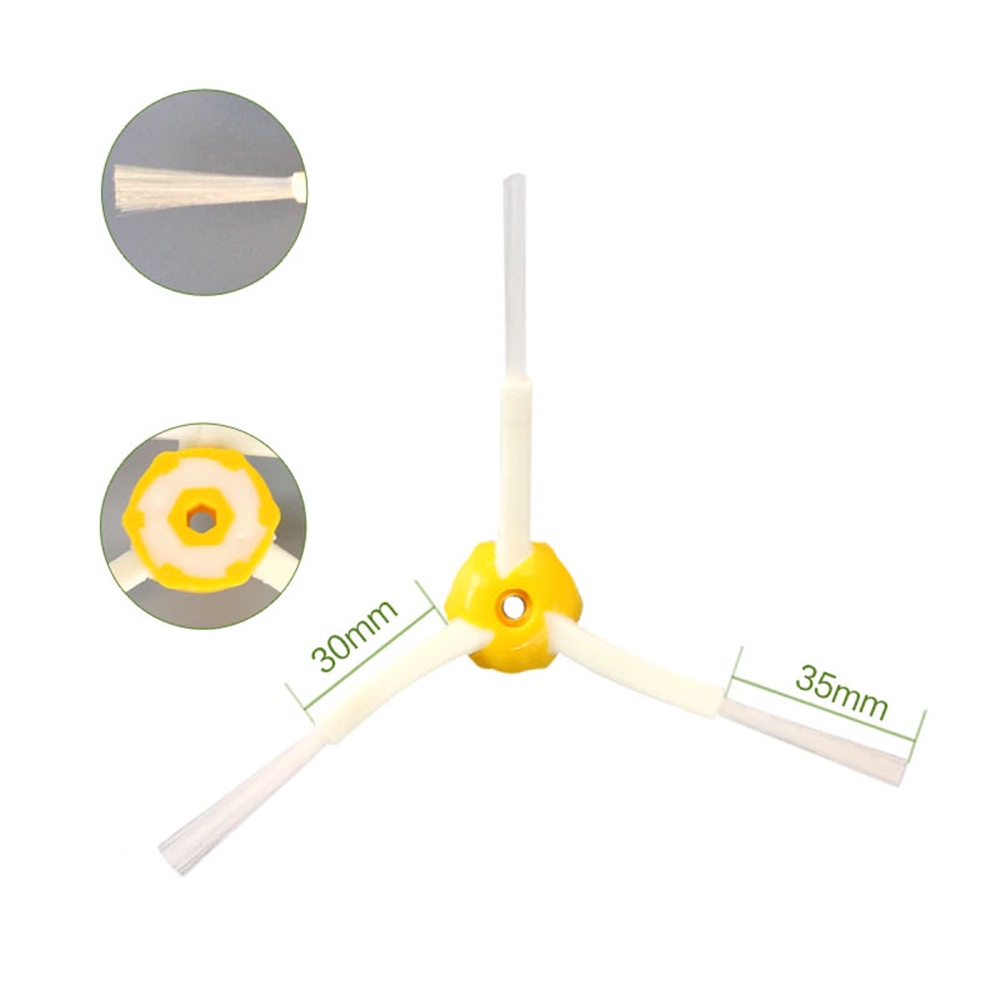 I-Robot Roombaa 700 Serisi Uyumlu Süpürge Yan Fırça 3'lü Paket