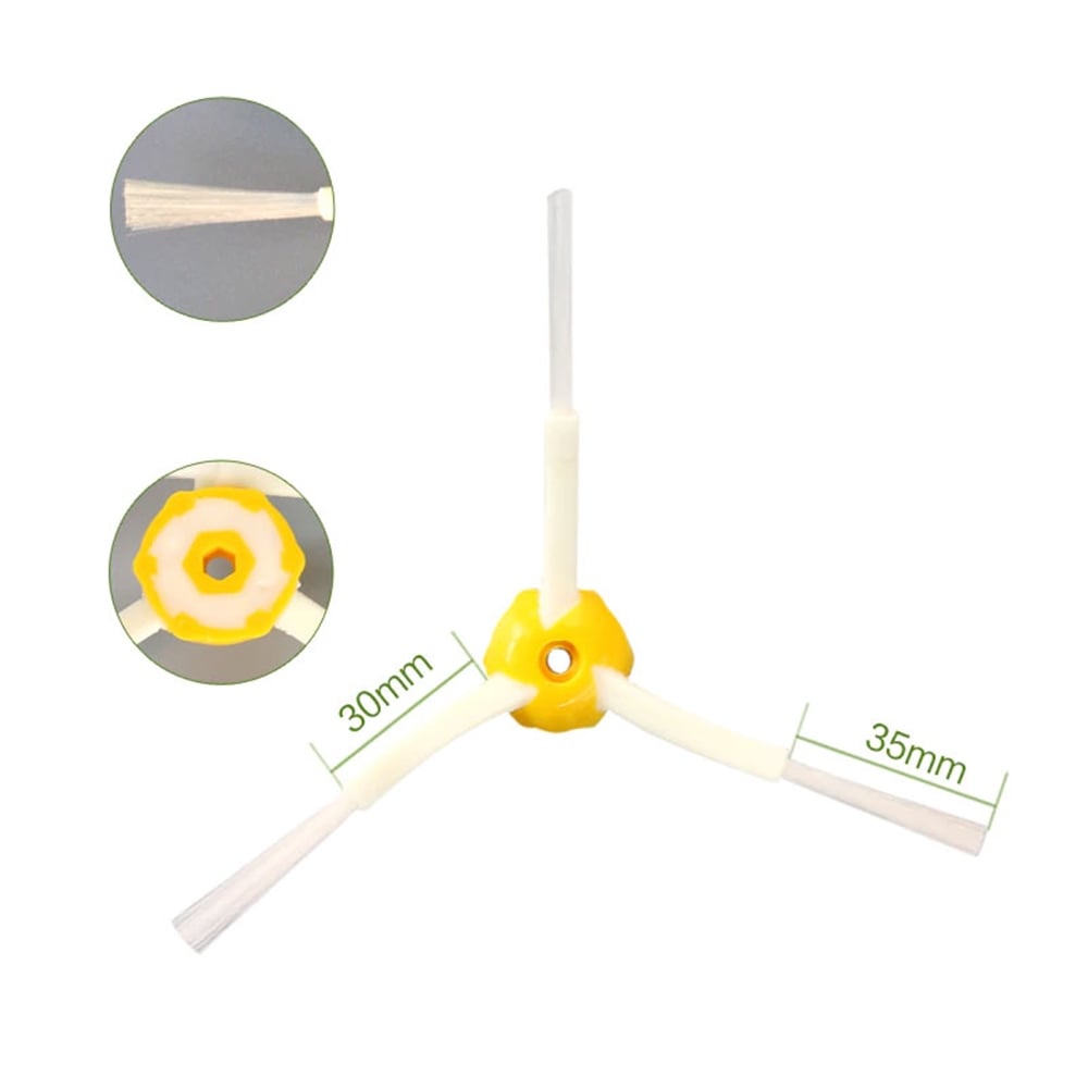 iRobot Roomba 530 Uyumlu Süpürge Yan Fırça 3'lü Paket