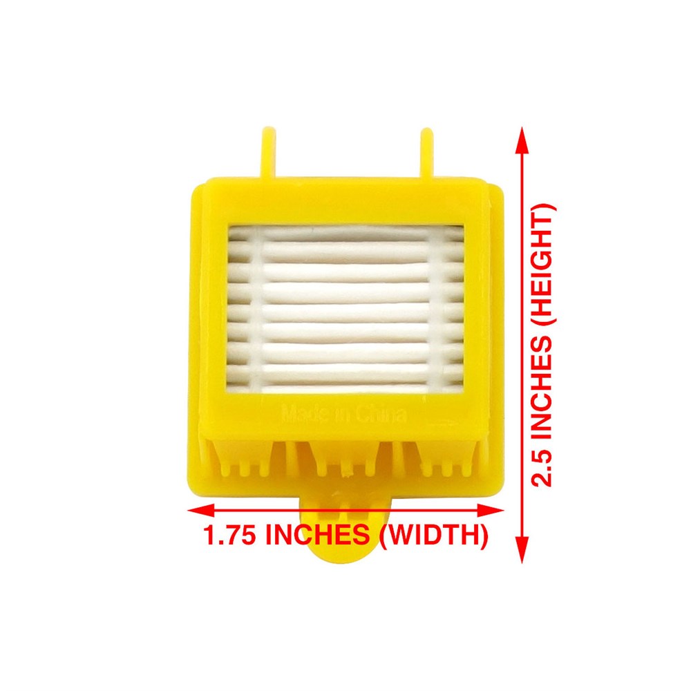 iRobot Roomba Uyumlu 600 Robot Süpürge Hepa Filtresi 3 Adet