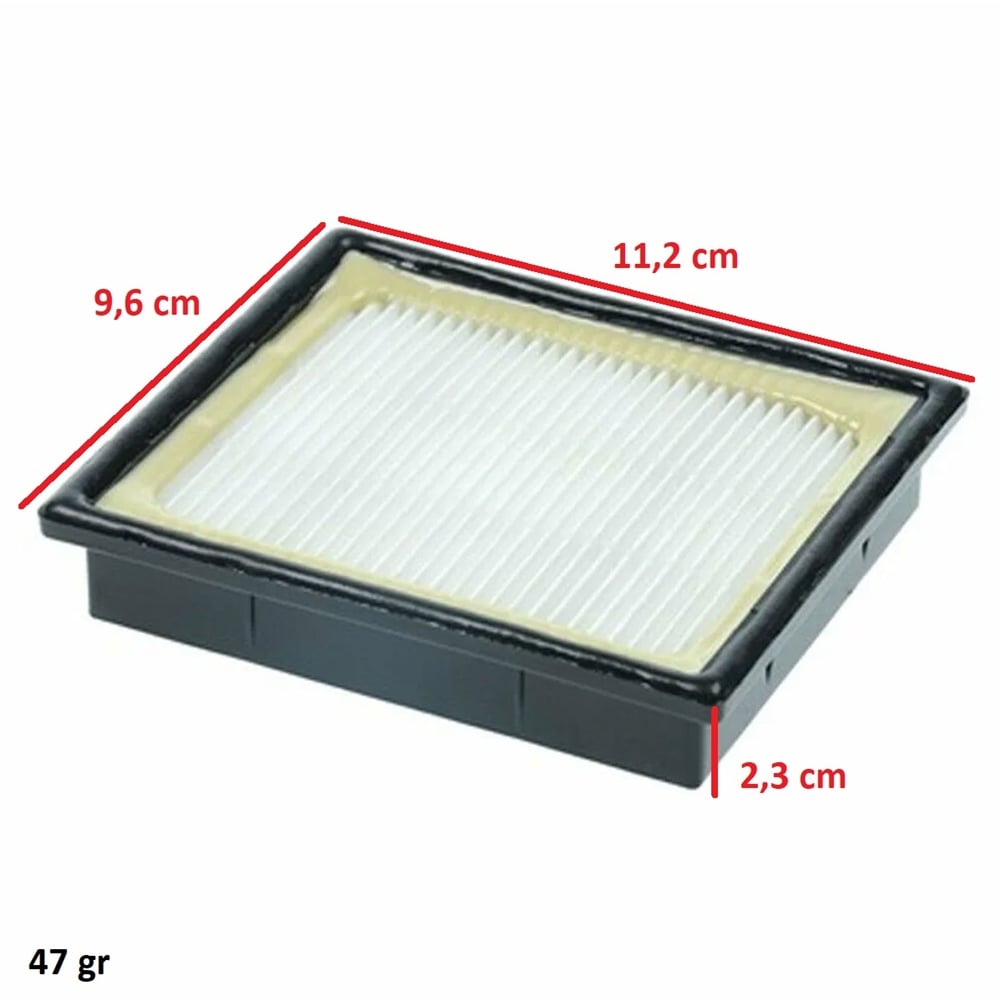 Nilfisk Coupe Elektrikli Süpürge Hepa Filtre ve Toz torbası 5 ADET