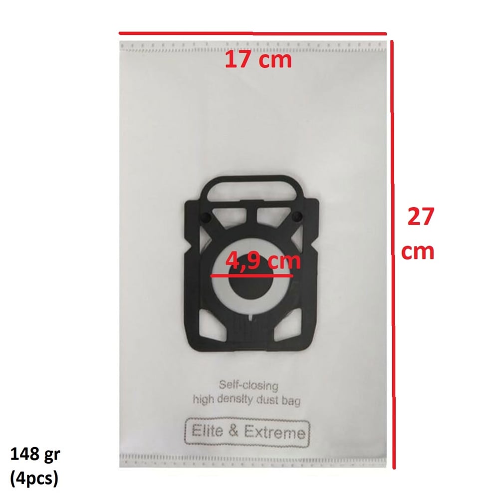 Nilfisk Elite Comfort Elektrikli Süpürge Hepa Filtre ve Toz Torbası