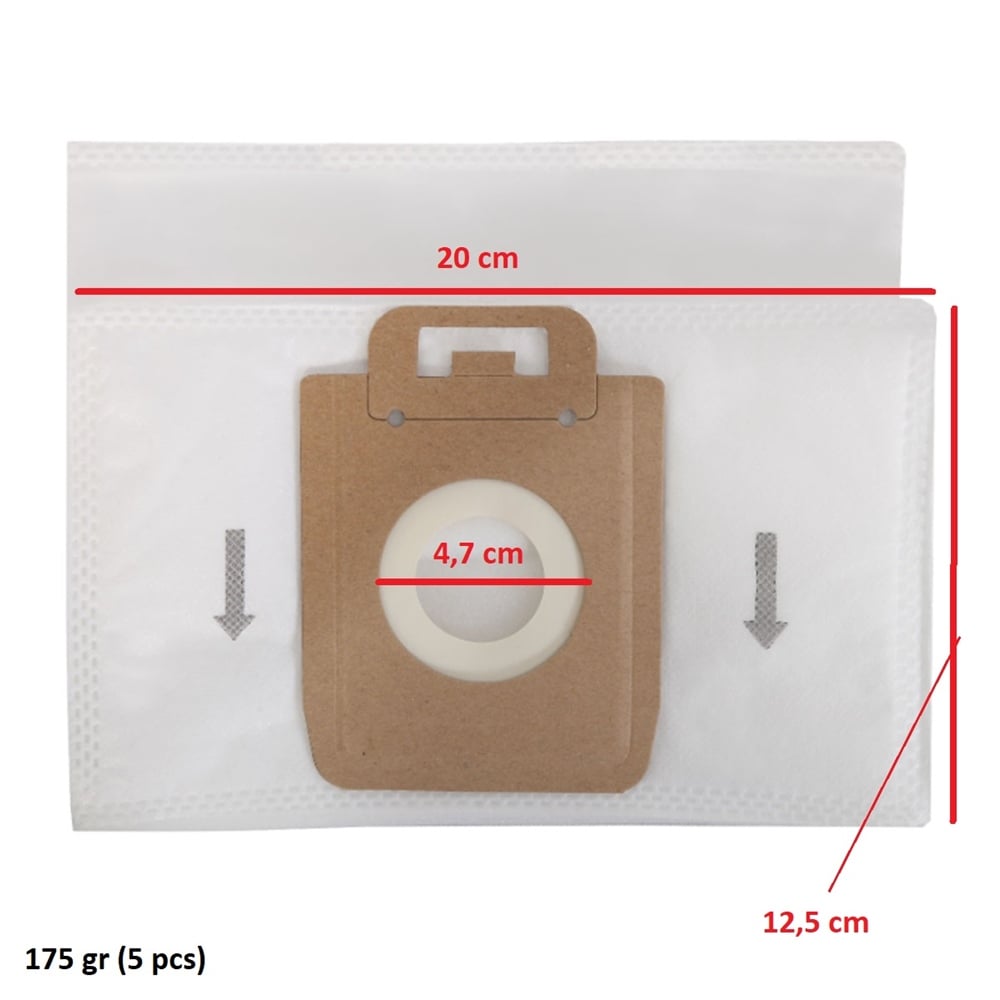 Nilfisk Select Comfort Red Elektrikli Süpürge Hepa Filtre ve Toz Torbası