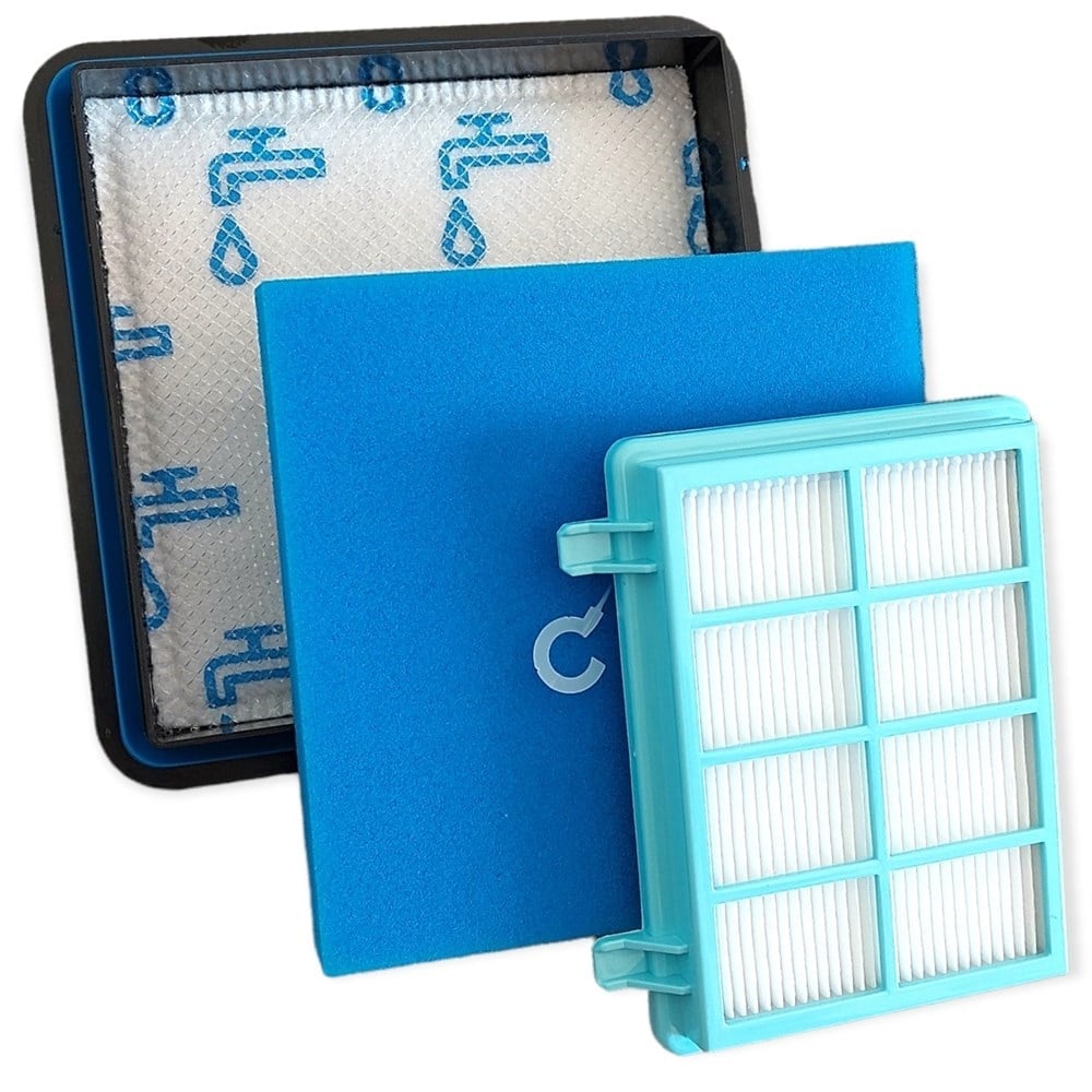 Philips Uyumlu FC 9331 PowerPro City Süpürge Ön ve Hepa Filtresi