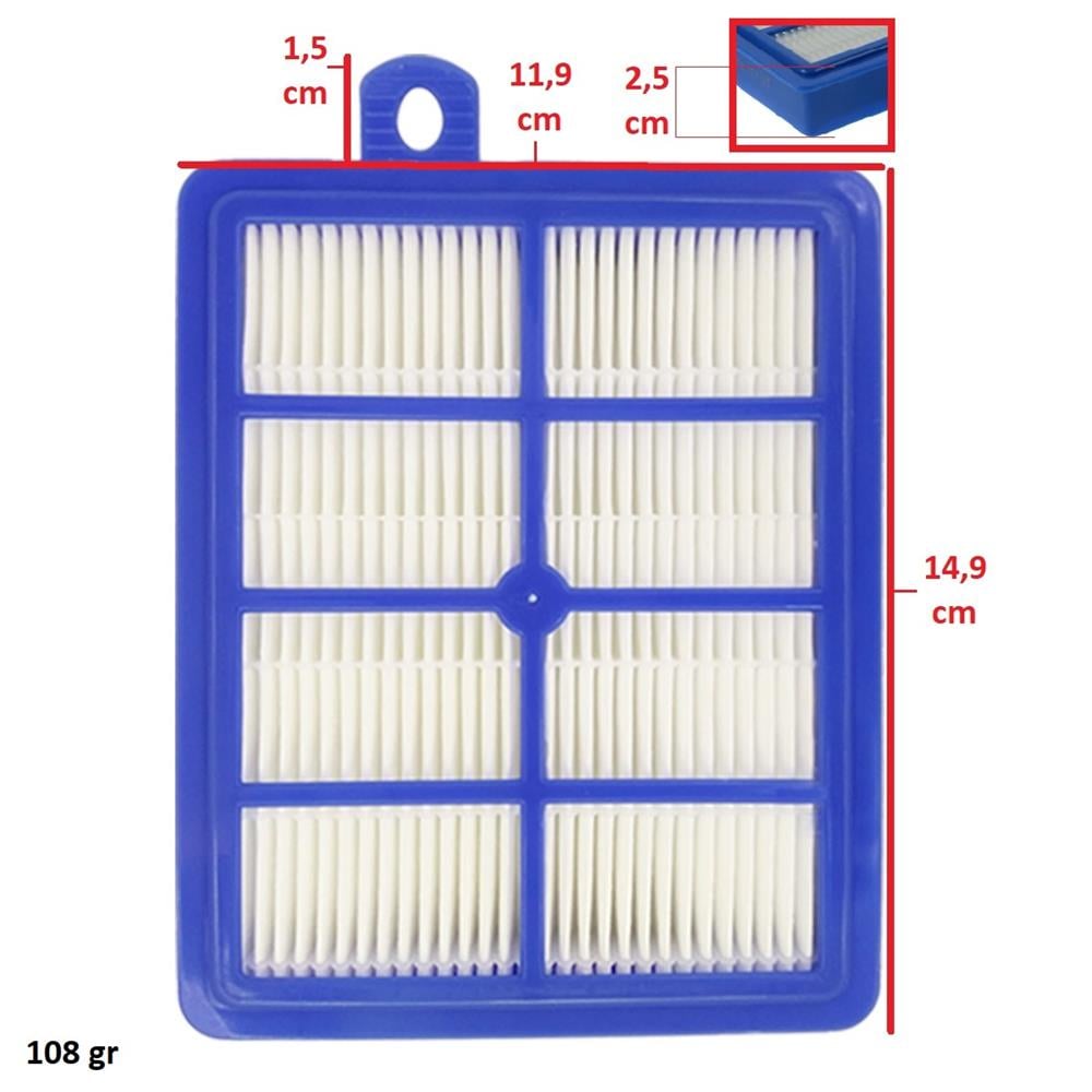 Philips Uyumlu FC9911 FC9912 FC9924 FC9919 FC9923 FC9931 FC9934 FC9925 Süpürge Filtresi Bakım Seti