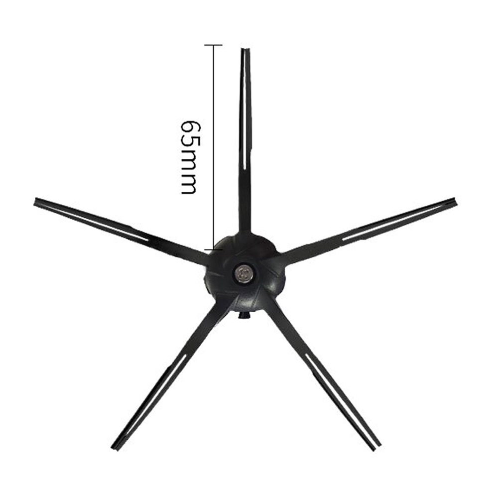 Xiaomi Roborock S5 (S50/S51/S55 Series) S5 Max Akıllı Robot Süpürge Fırça Siyah 6 Adet