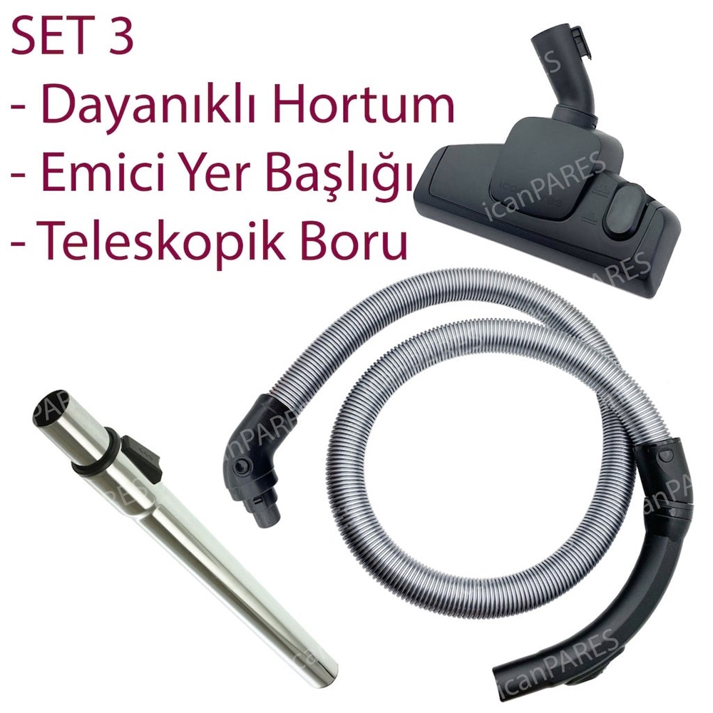 Arçelik S 6470 Süpürge Hortumu Emici Başlığı Borusu