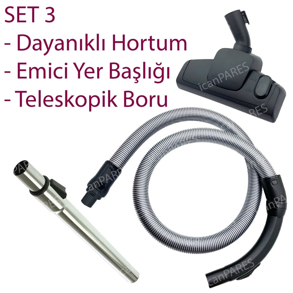 Arçelik S 7423 Elektrikli Süpürge Hortumu Emici Başlığı Borusu