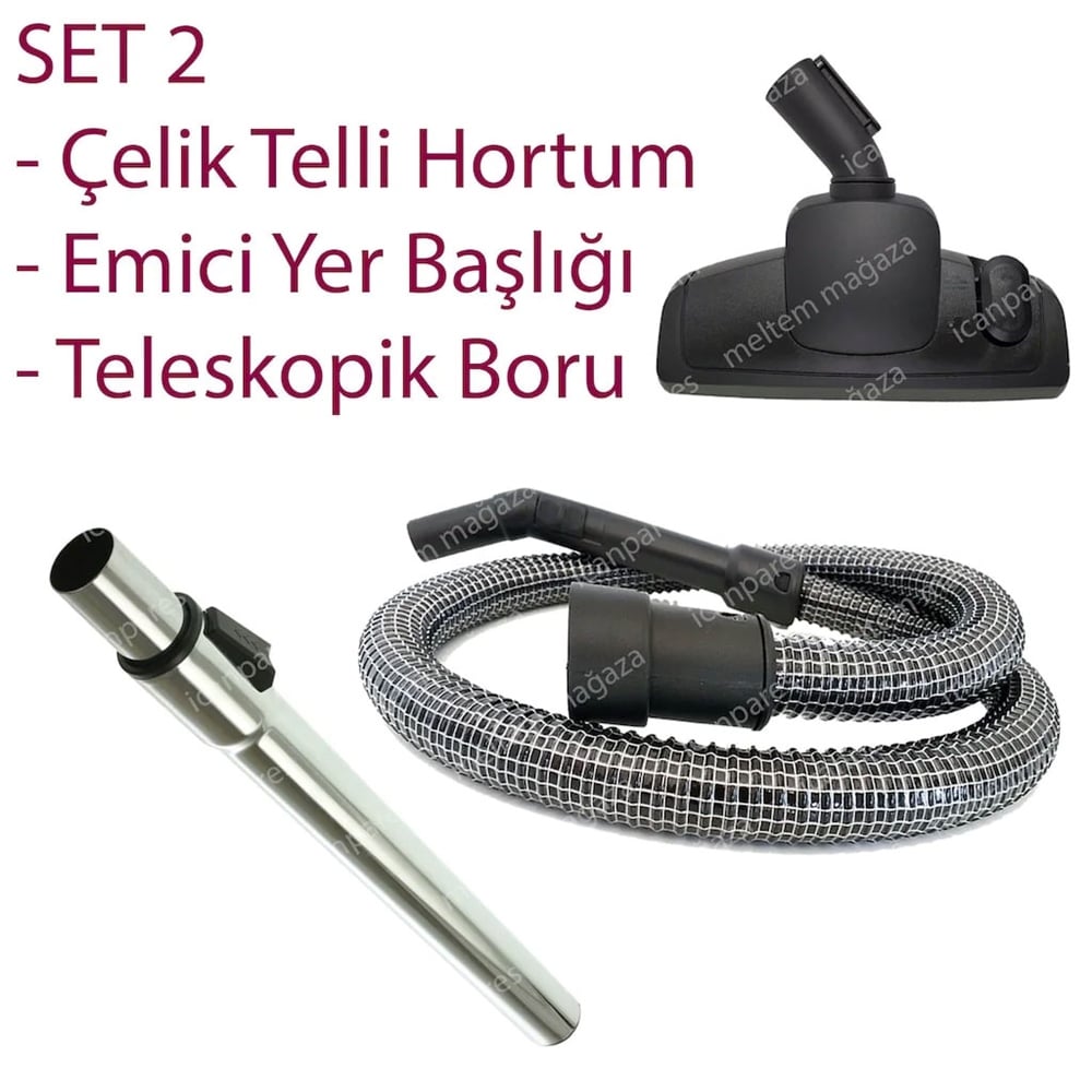 Arnica Hepatech Aqua Süpürge Hortumu Başlığı Fırçası Borusu