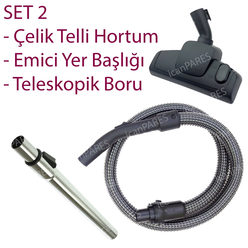 Arzum AR 434 Avanti Süpürge Hortumu Emici Başlığı Borusu