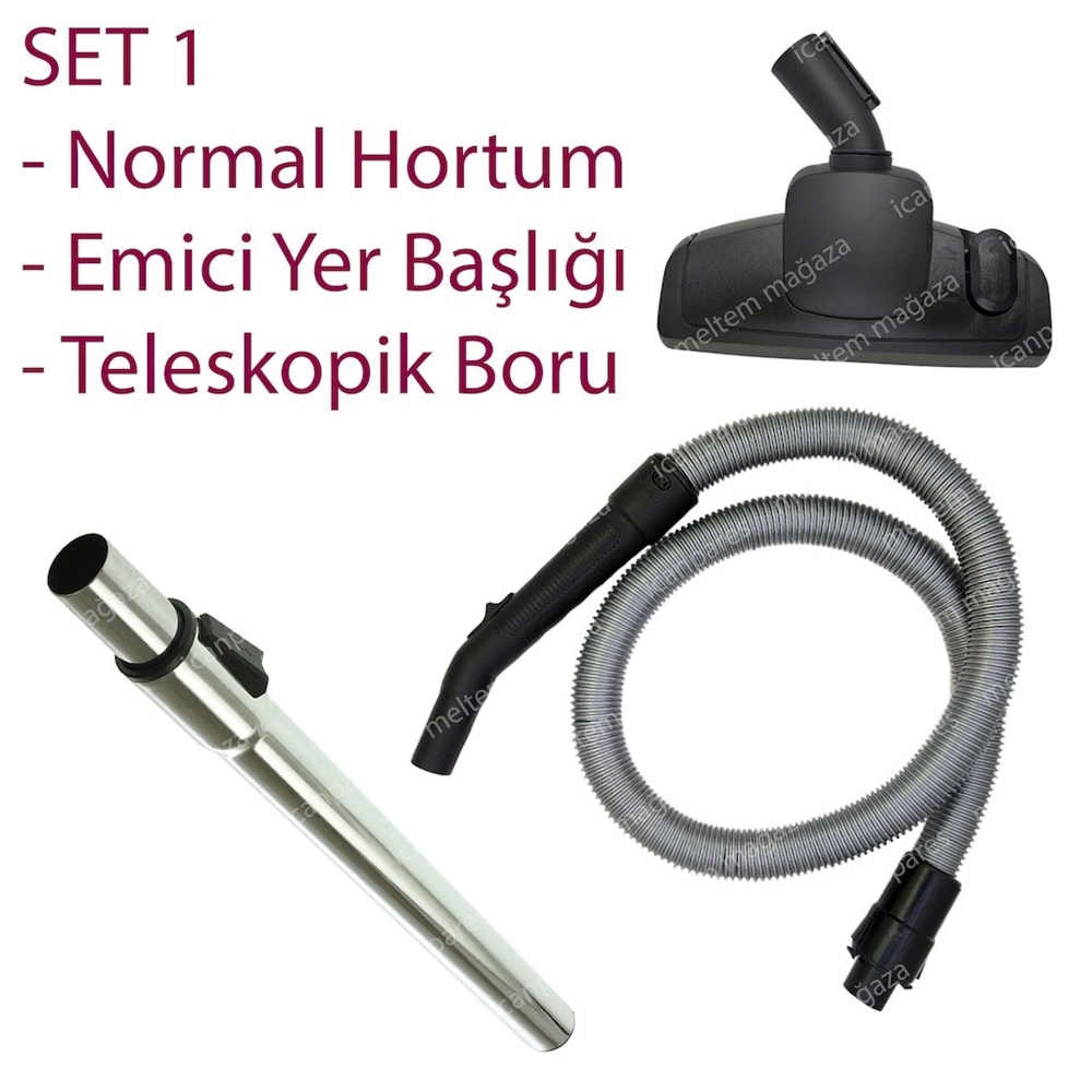 Beko BKS 1330 Elektrikli Süpürge Hortumu Başlığı Fırçası Borusu