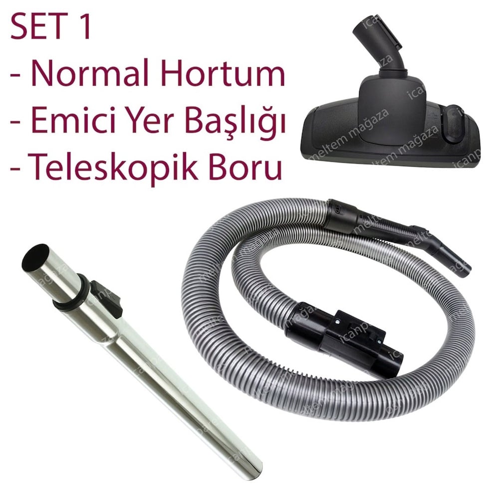 Beko BKS 2522 Süpürge Hortumu Başlığı Fırçası Borusu
