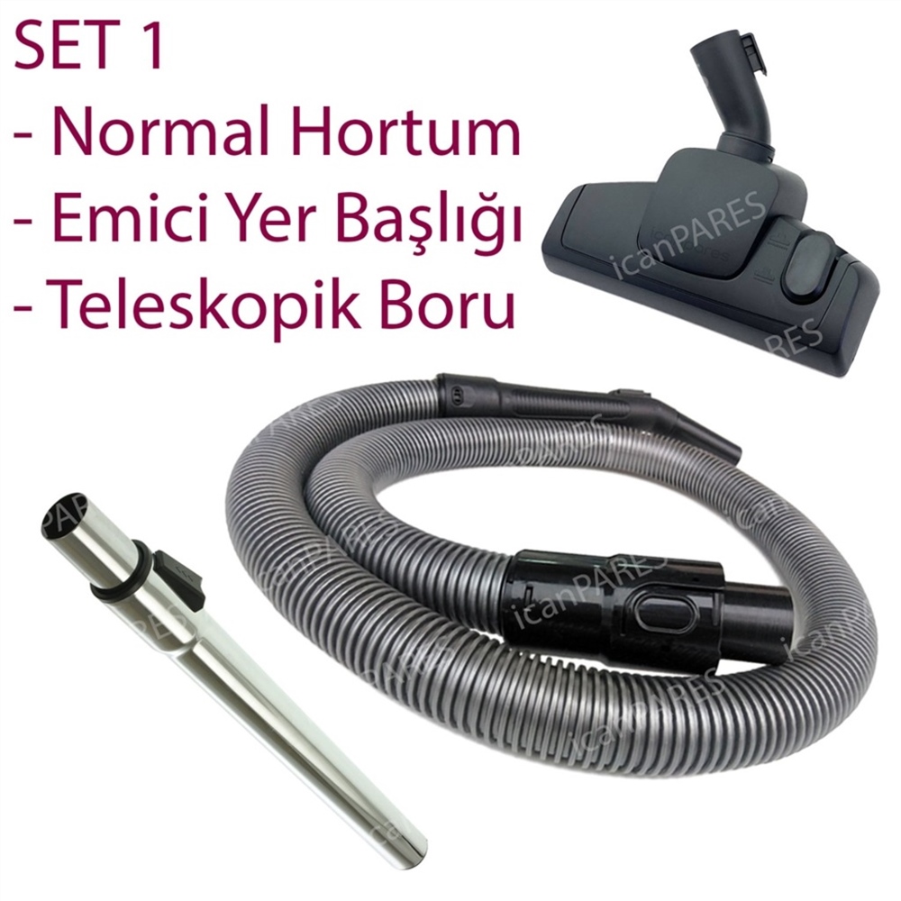 Karaca Vantuz 7 Purplegold Süpürge Hortumu Başlığı Fırçası Borusu