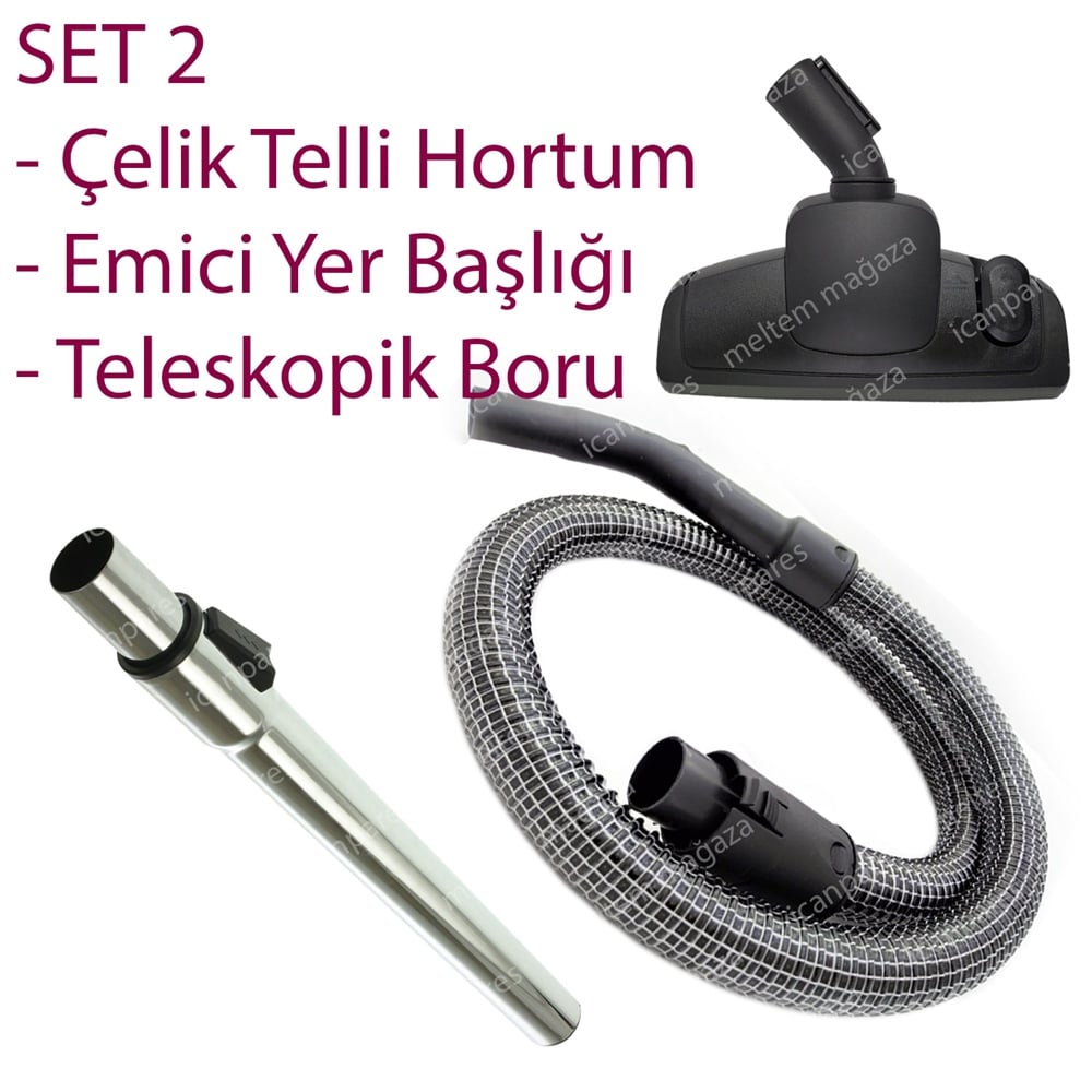 Kiwi KVC 4105 Süpürge Hortumu Emici Başlığı Borusu