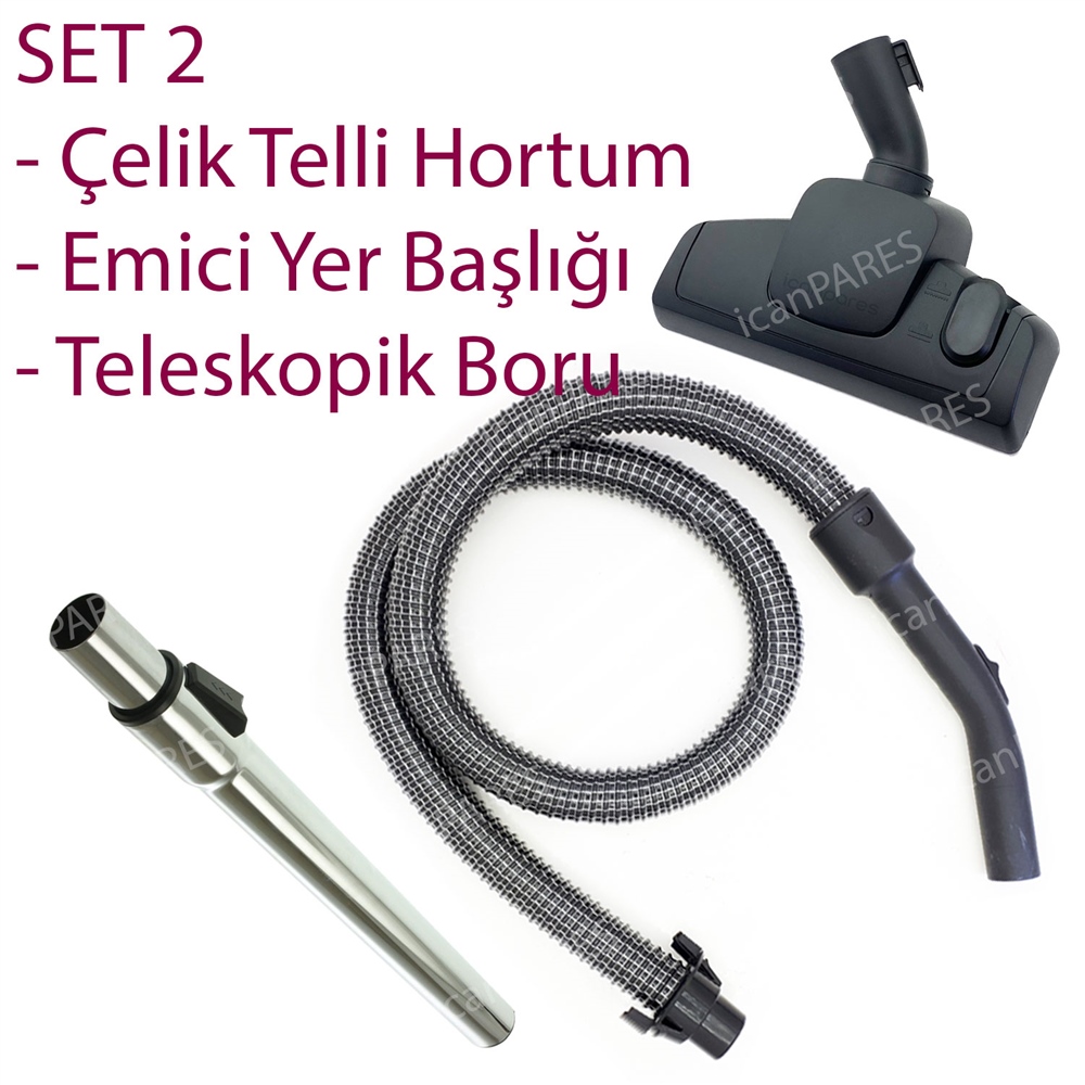Samsung SC 4187 Süpürge Hortumu Başlığı Fırçası Borusu