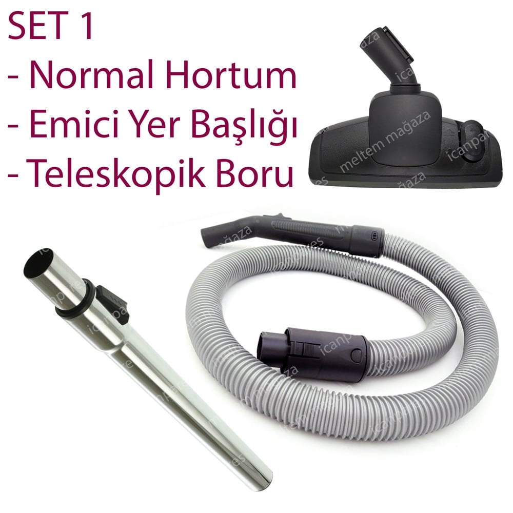 Vestel Eco Max 1805 Süpürge Hortumu Emici Başlığı Borusu