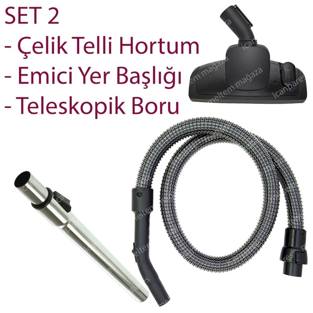 Zanussi ZAN 710 Süpürge Hortumu Emici Başlığı Borusu