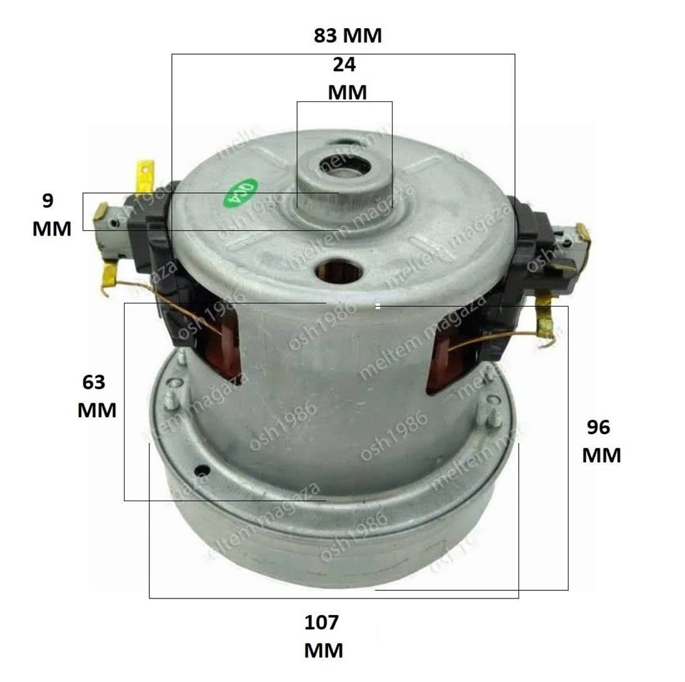 Samsung DJ31-00142H Elektrikli Süpürge Motoru 1400W HT38