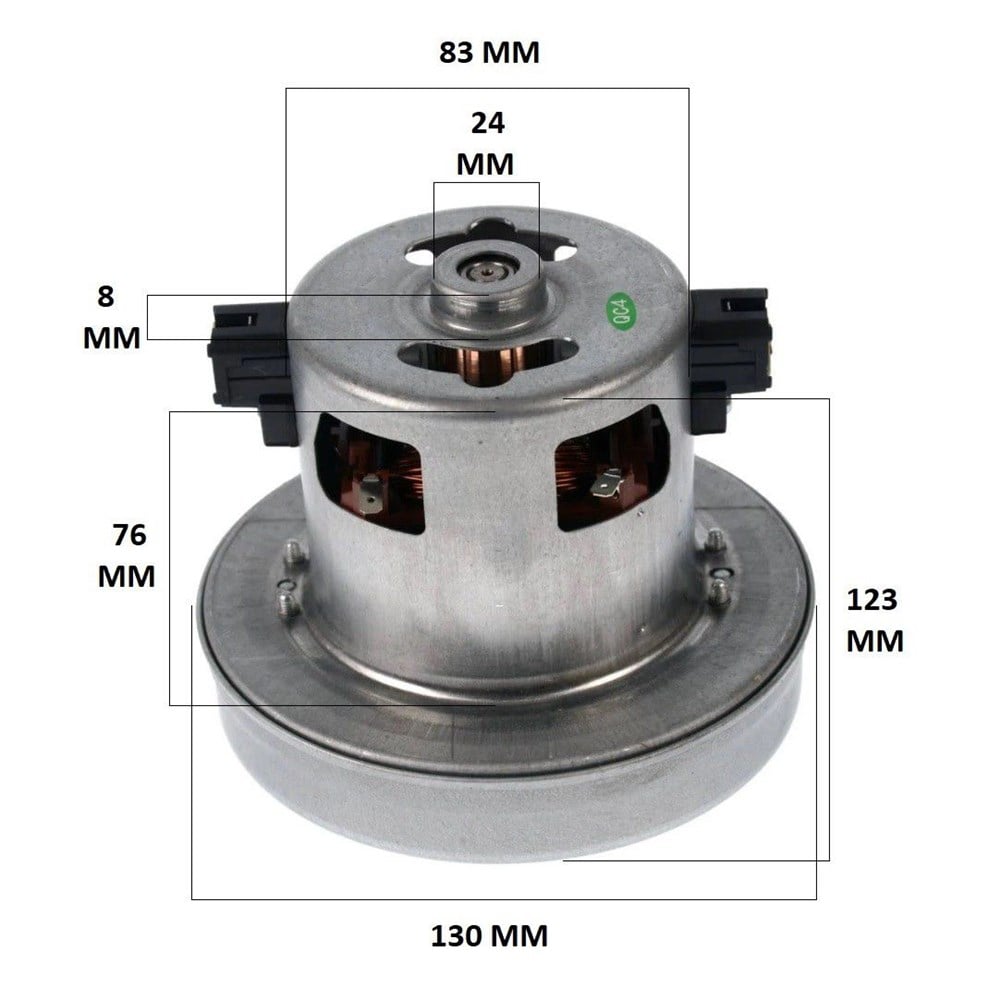 Volta Uyumlu U7530FB Süpürge Motoru 1900W HT36